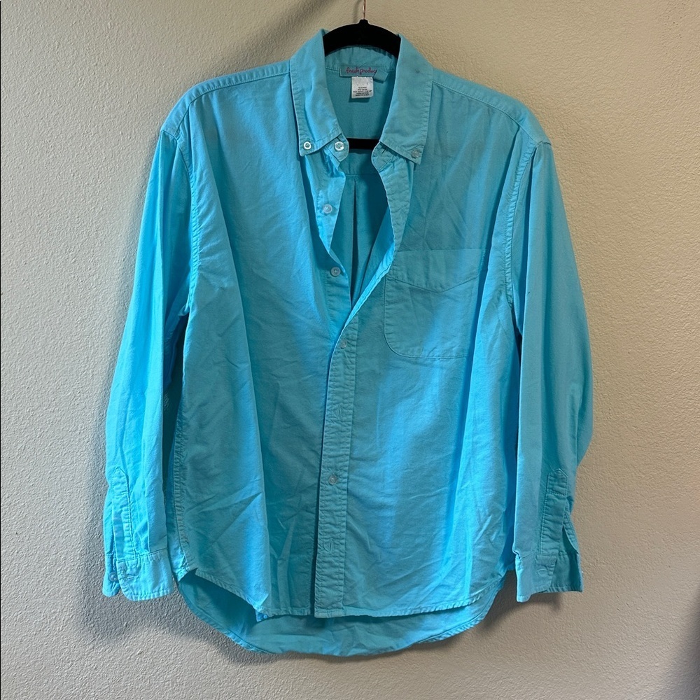 Fresh Produce Turquoise Shirt size xs